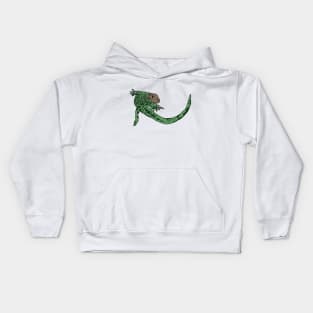 Green Iguana Kids Hoodie